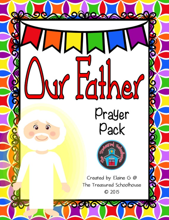 items similar to our father prayer pack on etsy