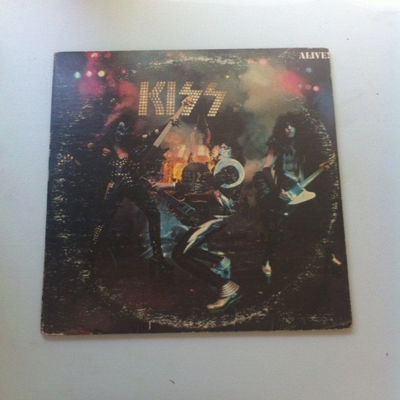 Kiss Alive Vintage Vinyl Record album LP vinyl record