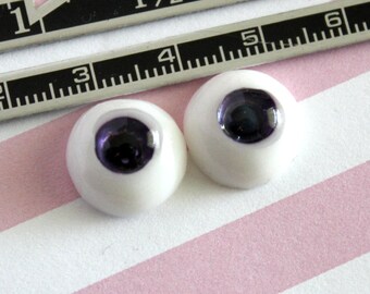 Yeux Sulfure Bleu 24mm Pour Poupée Antique – Paperweight Yeux Bleus, Pièce De Collection