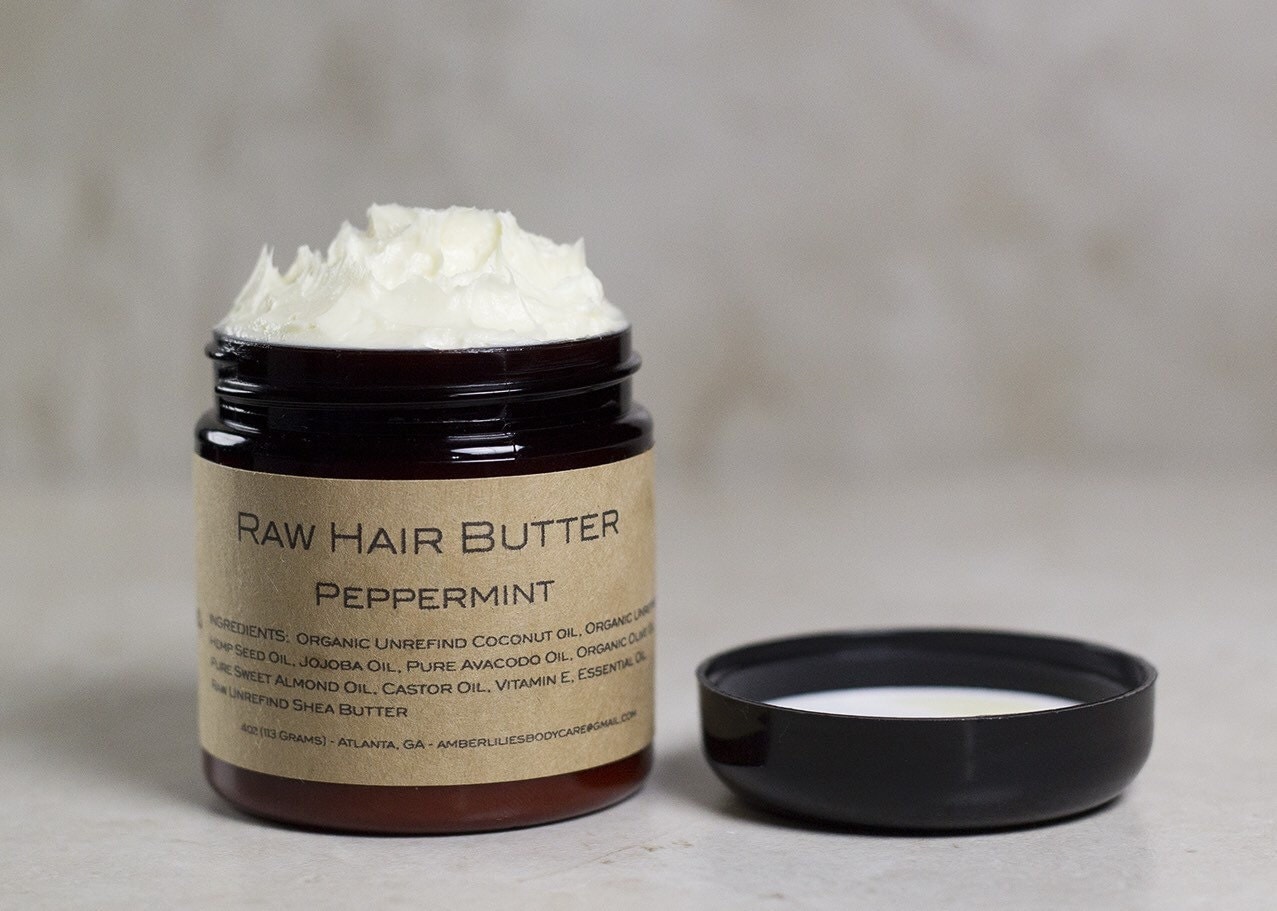 Natural Hair Butter Moisturizing Raw Shea Hair Butter All