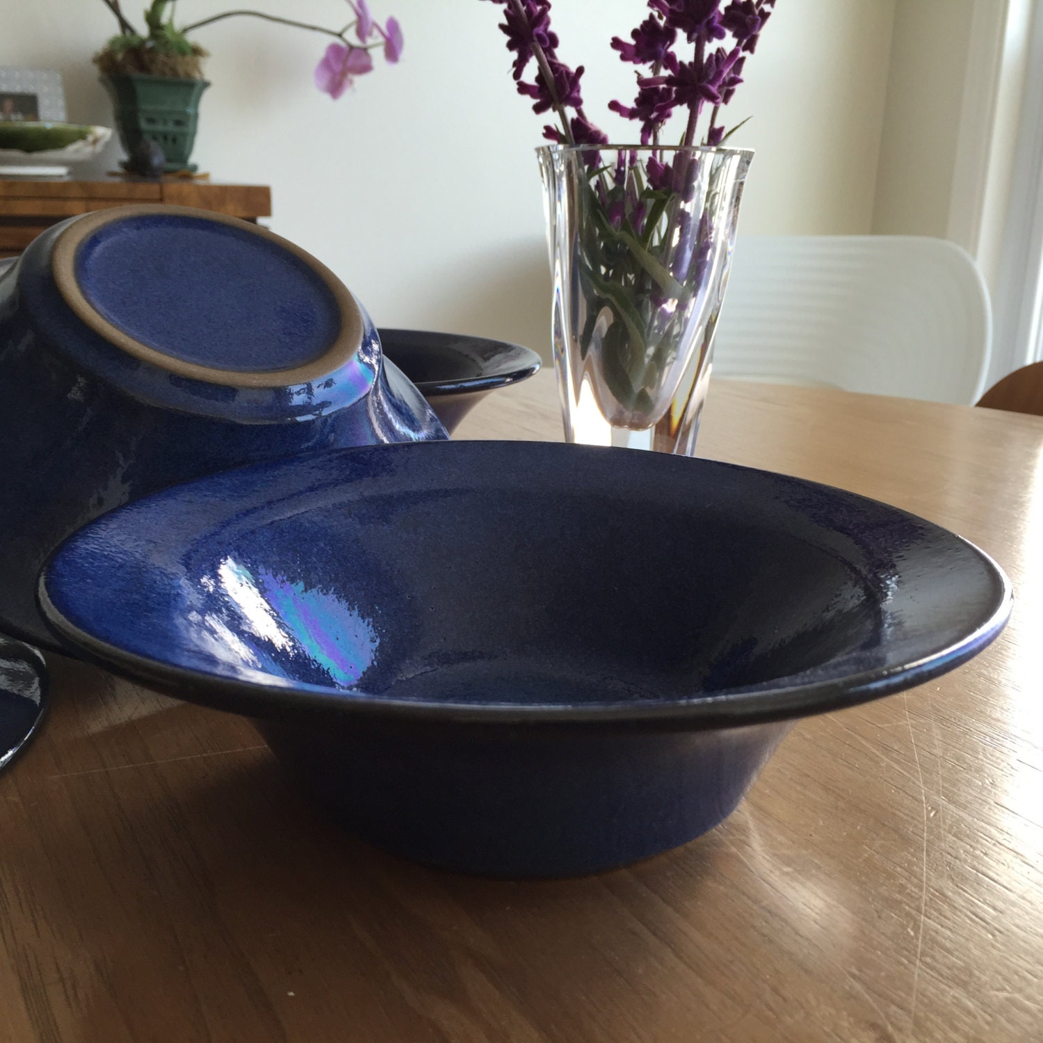 Edith Heath ceramics pasta bowls vintage studio pottery