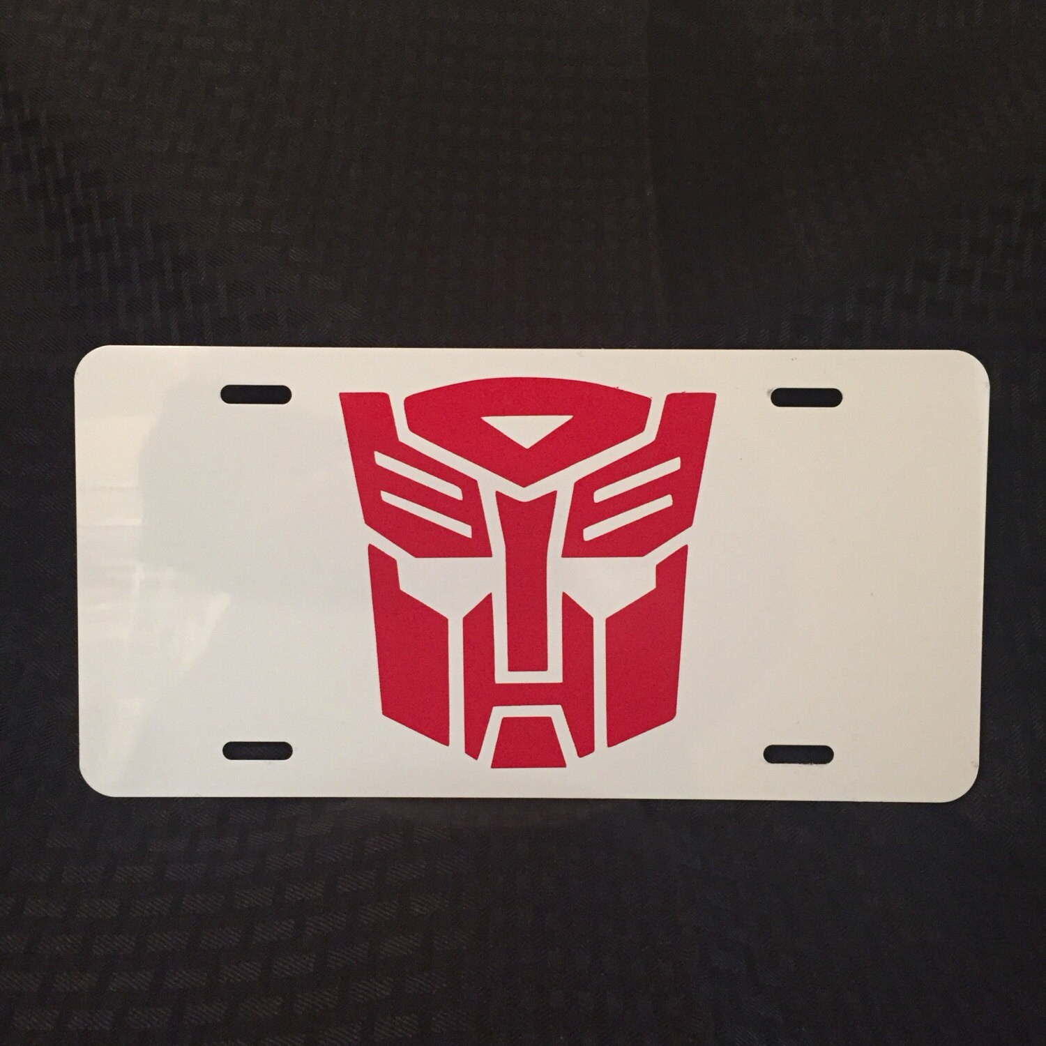 Transformers Custom License Plates