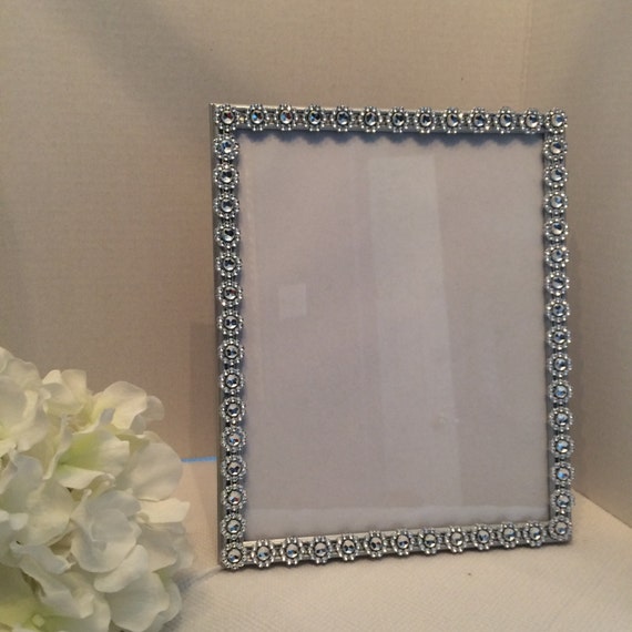 8x10 Picture Frame Wedding picture frame rhinestone picture