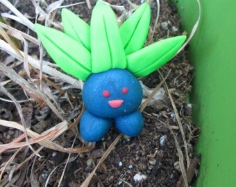 Handmade Polymer Clay Pokemon Oddish
