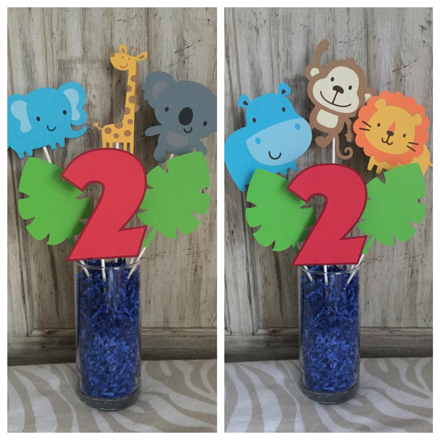 Safari Centerpiece Jungle Centerpiece Zoo Centerpiece