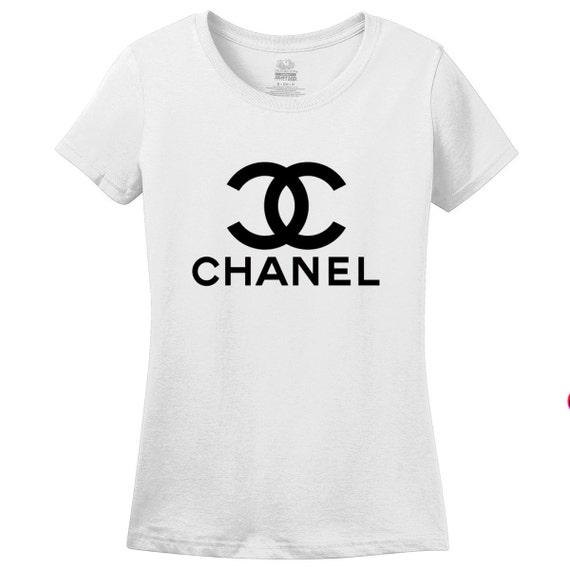 Chanel Crew Neck T-Shirt by ShopTumblrStyle on Etsy