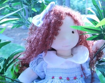 Bella, inspired Waldorf doll, handmade doll