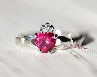 Celtic engagement rings etsy