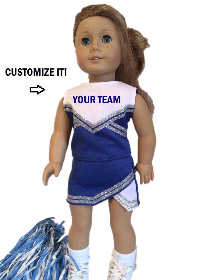 Spring Sale 18 Inch Doll Cheer Set American Girl Cheerleader Set Customized For American 