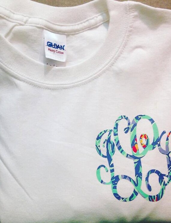 lilly pulitzer monogram shirt