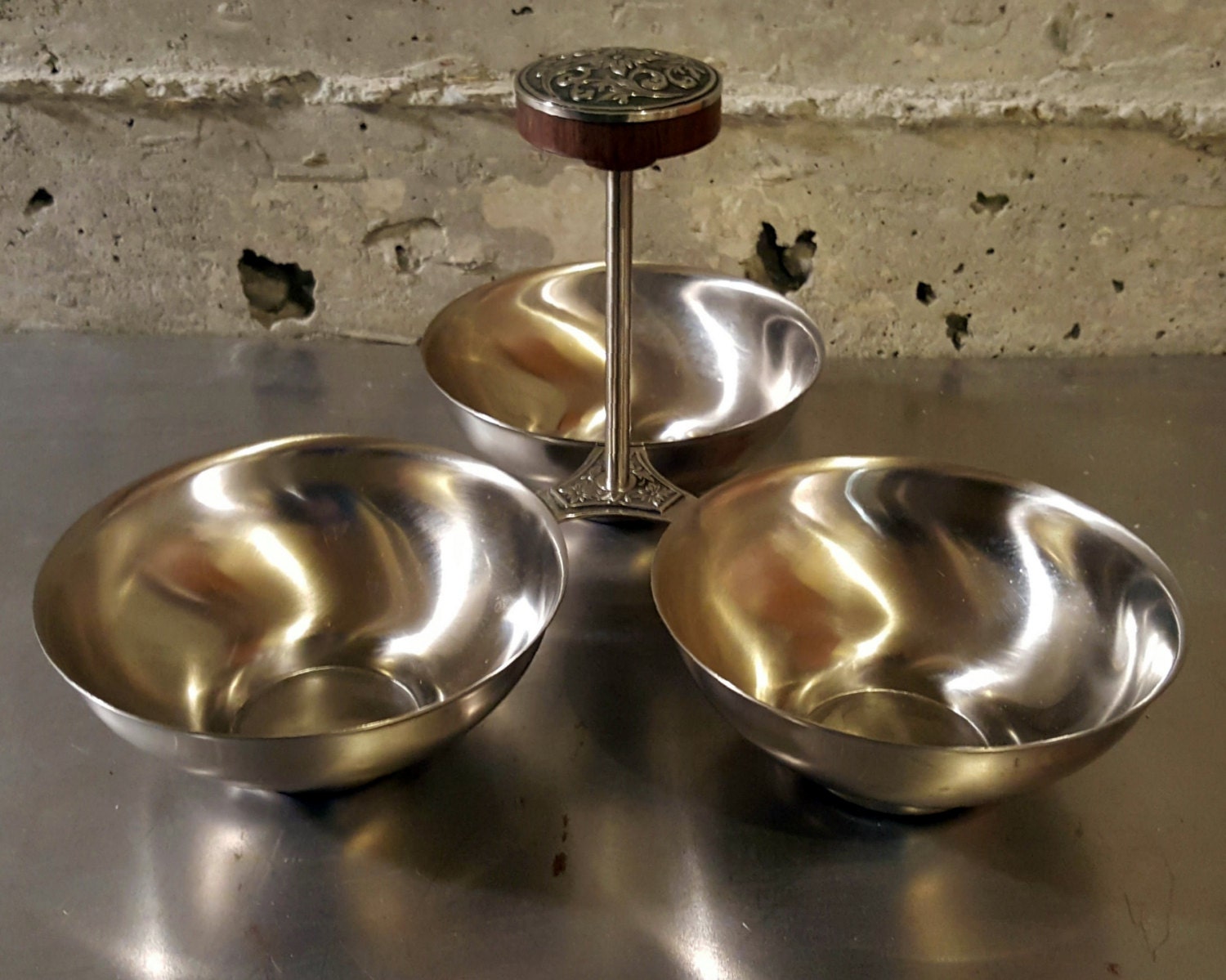 Vintage International Decorator Stainless Holloware Relish Nut ...