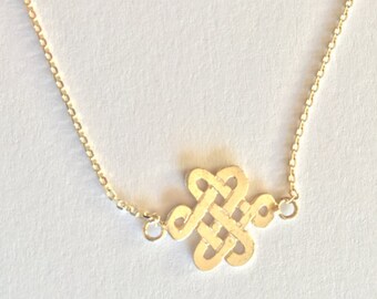 Items similar to Infinity Sterling Silver Necklace - infinite, eternal, and endless love ...