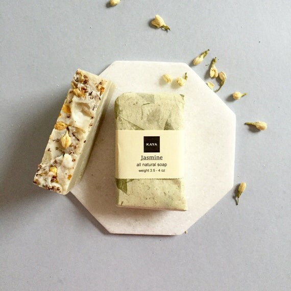 Jasmine Soap Handmade All natural Soap Cold process Soap