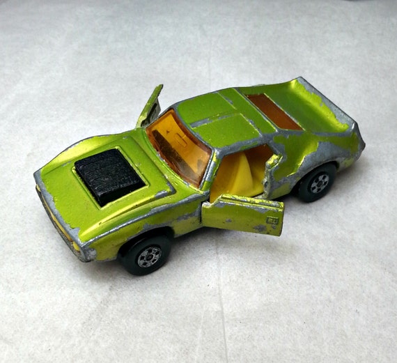 Matchbox Diecast 1972 AMX Javelin Superfast Series 9. Lime