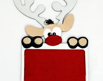 CHRISTMAS DEER BLACKBOARD