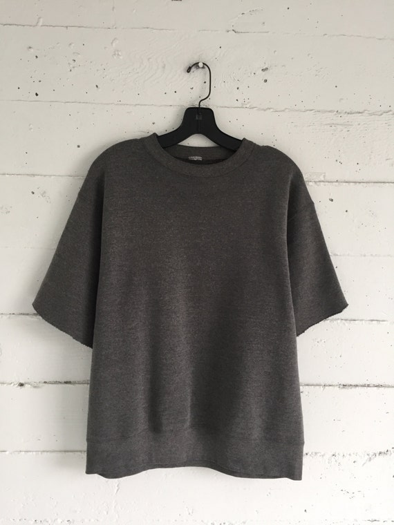 vintage short sleeve sweatshirt