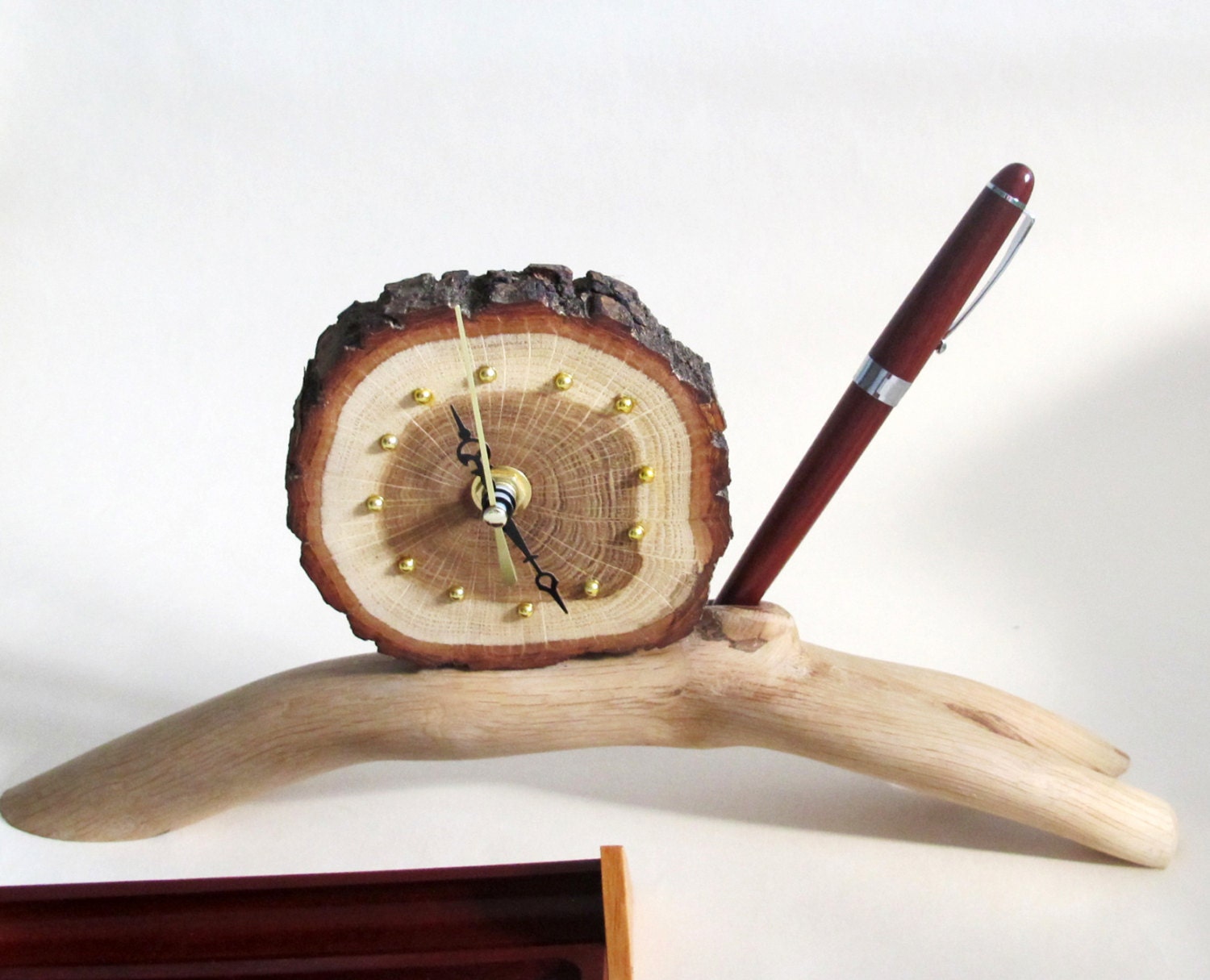 Wooden Desk Clock