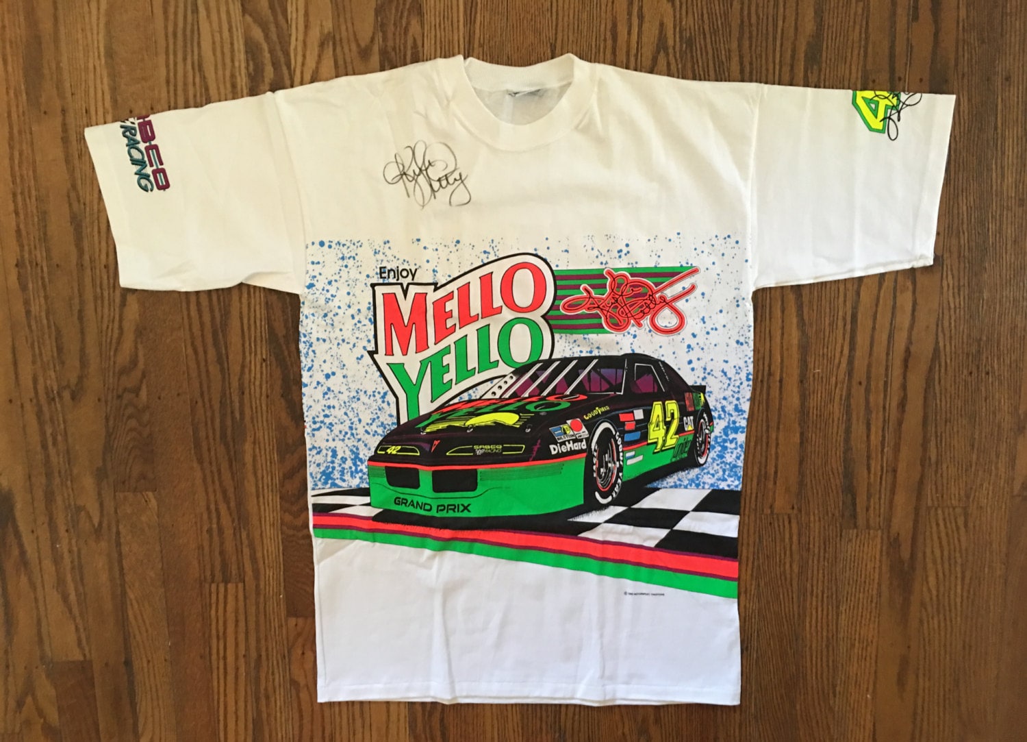 kyle petty mello yello shirt