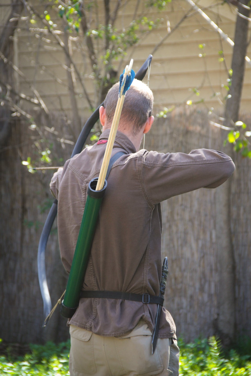 PVC Archery Adventure Quiver