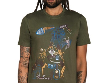 Led Zeppelin T shirt- the 1975- band tee- Music T shirt- Graphic Tee- Rock n Roll T shirt- Art T shirt- Metal T shirt- Zeppelin