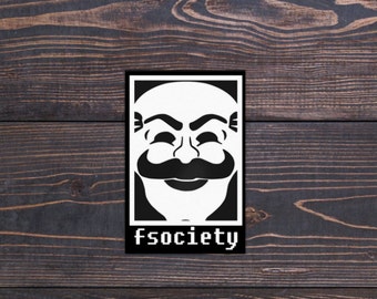 Mr Robot FSociety sticker