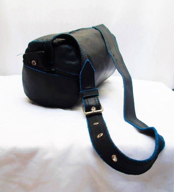 Leather Shoulder Strap Sport Bag Handbag/ Cross Body Bag/