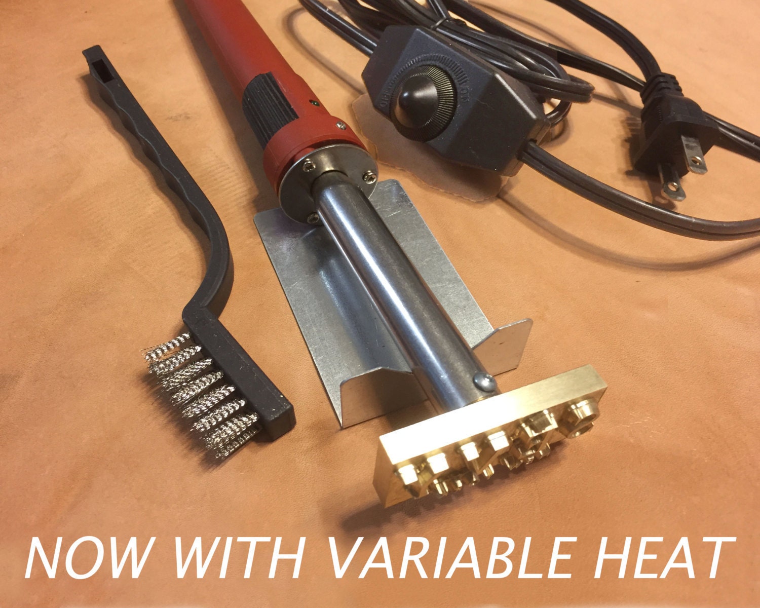 Custom Leather Stamp & Heavy Duty Variable heat 80 watt