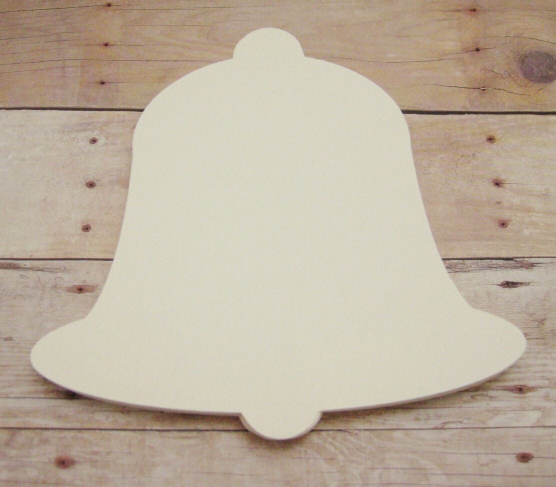Cardstock Bell Cutout Wedding Advice CardsPaper Wedding