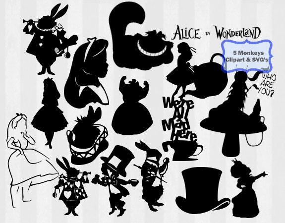 Download Alice in wonderland SVG Alice in wonderland Clip by 5StarClipart