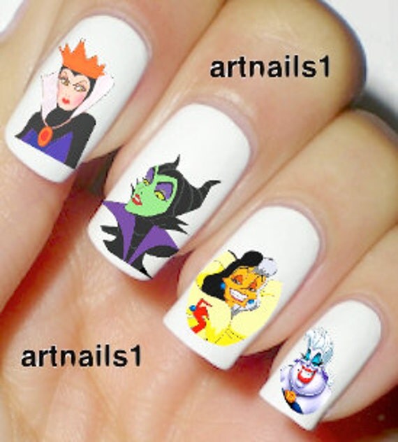 Disney Villains Maleficent Nail Art Nails Polish Evil by ...