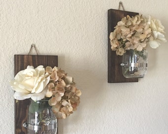 Grande Échelle Déco Rustique En Bois - 20" - Avec Étoiles En Fer Et Perles - Automne