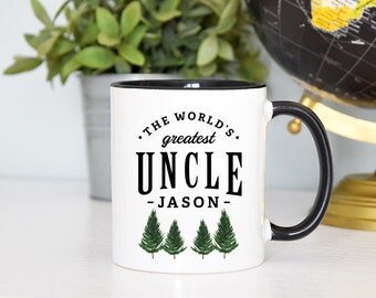 Pregnancy reveal World's greatest uncle Gift for uncle Uncle mug Uncle to be mug New uncle mug Gift for brother Coffee Mug RoseGoldRebel