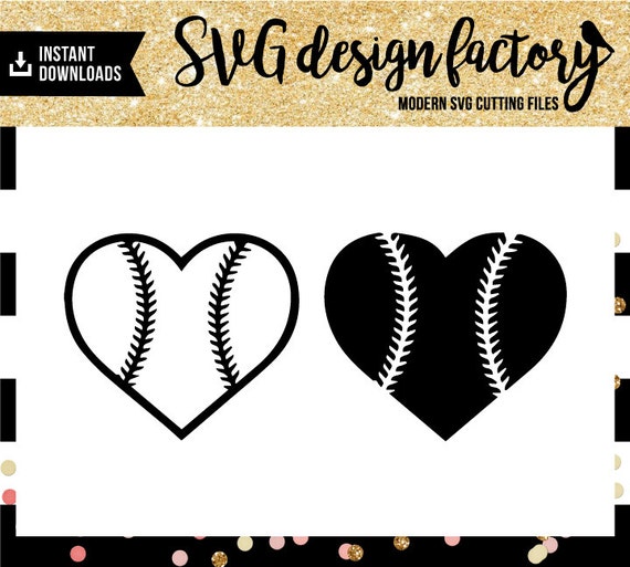 Download Baseball Heart SVG File Cutting Template-Clip by ...