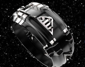 geek wedding ring star wars wedding ring darth vader geek engagement ring sci fi ring geek wedding band star trek scifi ring - Star Wars Wedding Ring geek wedding ring star wars wedding ring darth vader geek engagement ring sci fi ring geek wedding band star trek scifi ring - Star Wars Wedding Ring