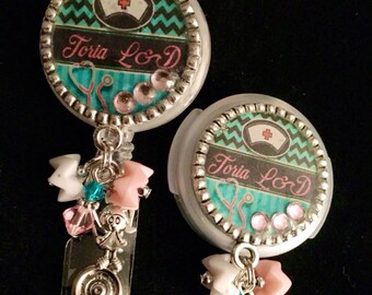 Pediatric/Labor & Delivery Badge Reel and Stethoscope ID Set