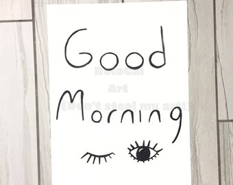 Items similar to March Morning Art Print | Nature Wall Art | Katie ...
