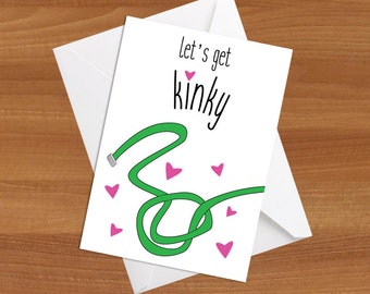 Unique kinky cards related items | Etsy