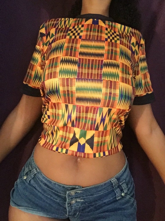 kente cloth t shirt