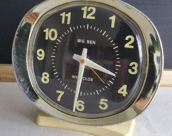Big Ben Wind-up Alarm Clock Circa 1980