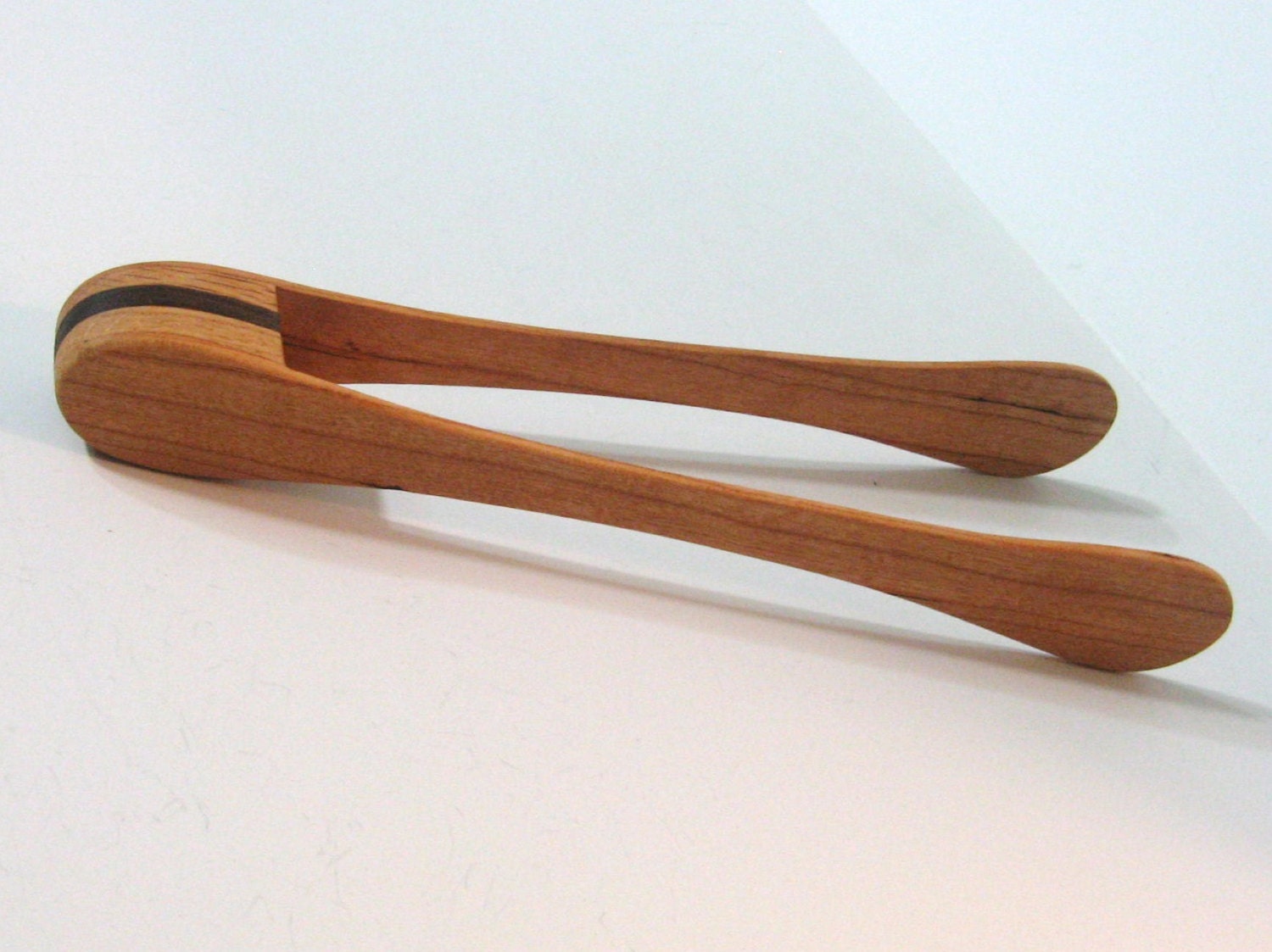 Toast Tongs Made from Cherry Walnut and Oak Woods
