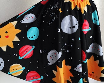 Things in Space Skater Skirt - Size S-3X