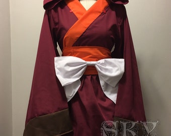 Vulpix Kimono Dress Set