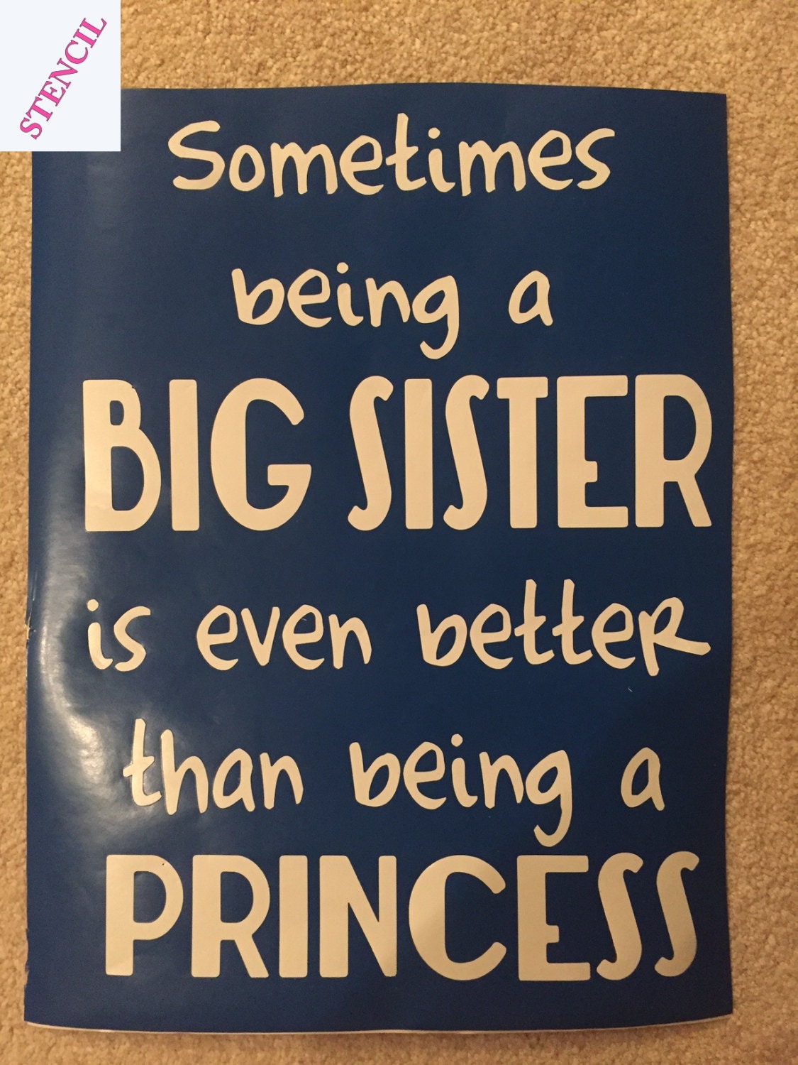 Sometimes being a big sister is even better princess Single