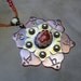 Sacral Chakra Necklace with Fire Opal, Lotus Flower, Spiritual Passion Symbol, Meditation, Yoga, India, Hand Crafted, Chakra Mandala