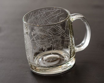 Boston Map Coffee Mug