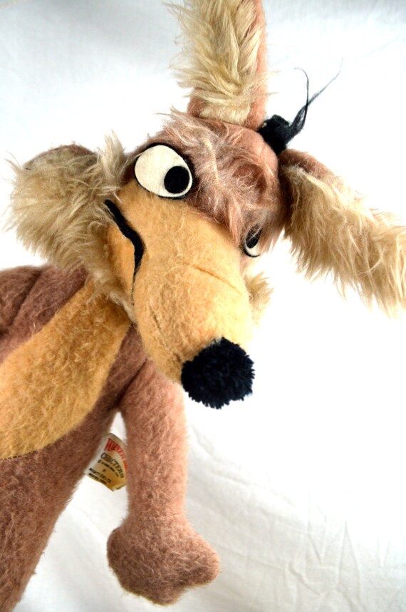 stuffed coyote toy