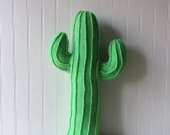 Saguaro Cactus Pillow, Plush Cactus, Cactus Pillow
