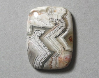 CRAZY LACE AGATE cabochon rectangle 22X30mm designer cabochon