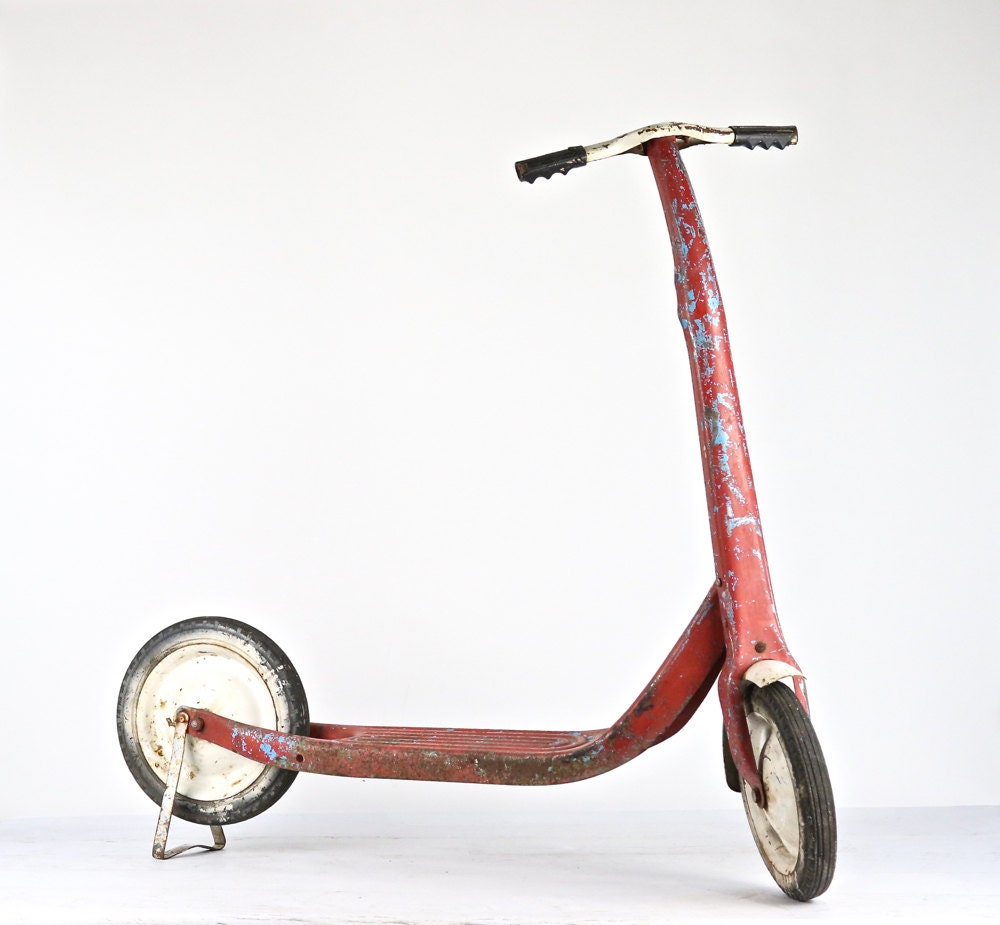 Vintage Push Scooter 29