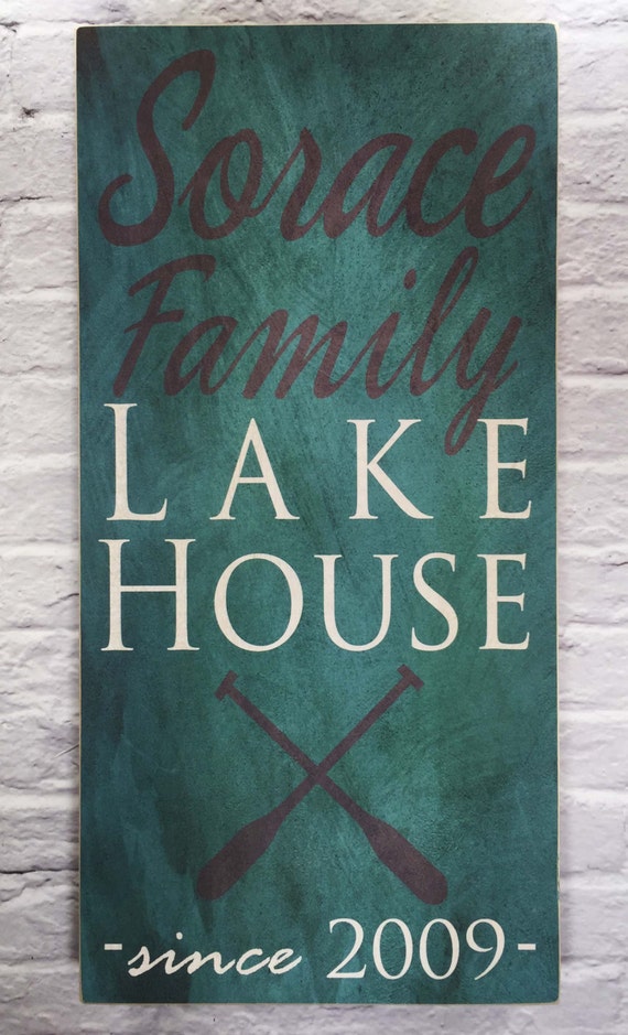 Items Similar To Lake House Family Name Sign On Wood Last Name Sign items-similar-to-lake-house-family-name-sign-on-wood-last-name-sign